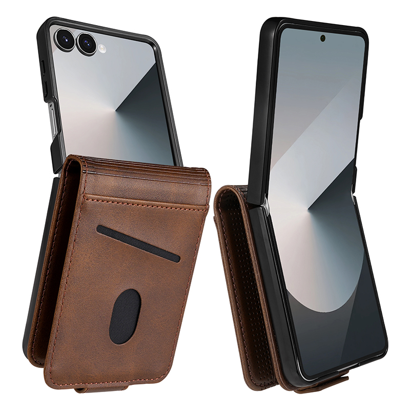Phone Accessories Hippers - Leder-Kartenhalter Brieftasche Handyhülle für Samsung Galaxy