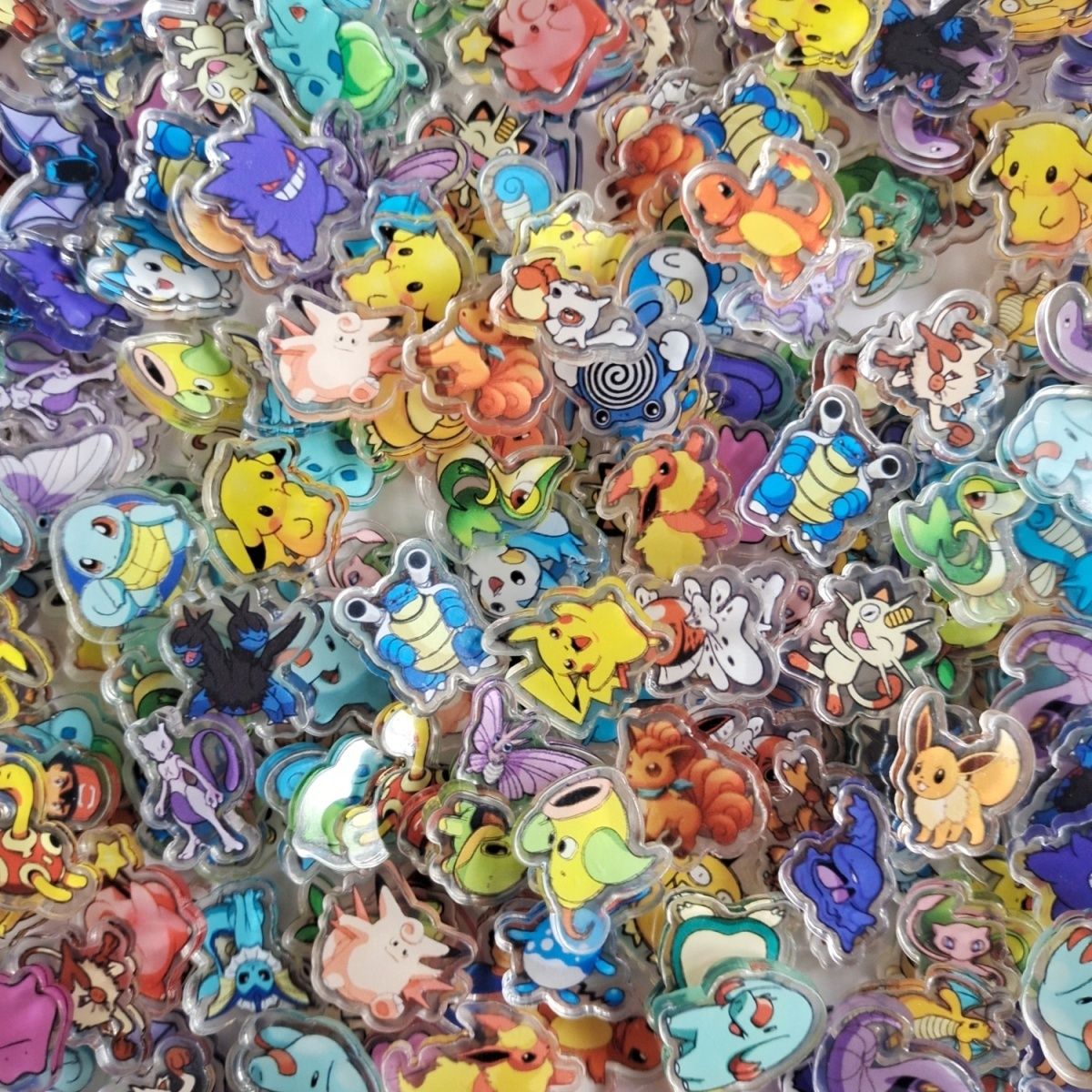 Phone Accessories Types - 50 Stück 3 Arten Pocket Monsters