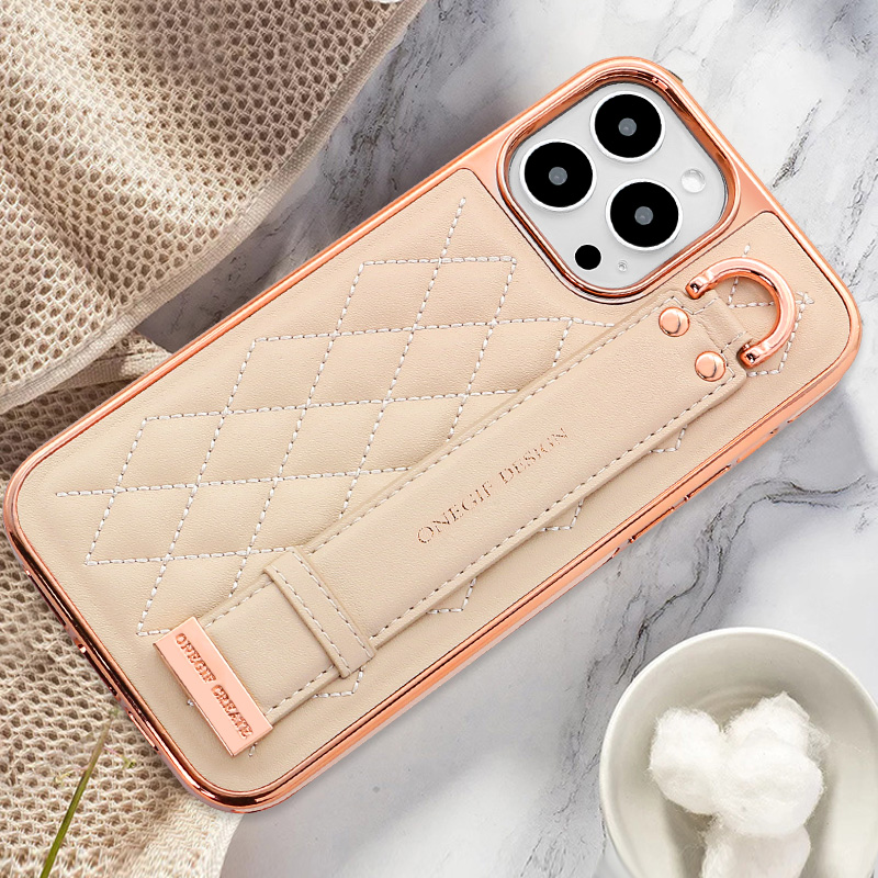 Phone Accessories Hippers - Modische Luxus-Handyhülle mit Ringhalterung, Kartenfach und