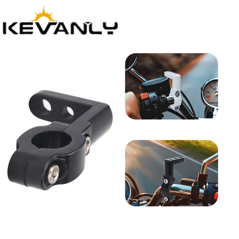 Phone Accessories Company - 1/2 Stück Universelle Auto-Motorrad-Scheinwerferhalterung 3-Loch-Verlängerungshalterung für