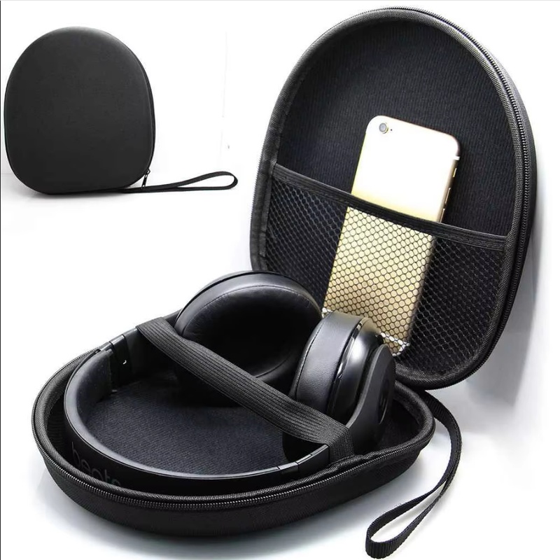 Phone Accessories Company - Kopfhörer-Tragetasche Stoßfeste Headset-Tasche Geräumiger Handtaschen-Kopfhörerbehälter Firmen-Reisezubehör