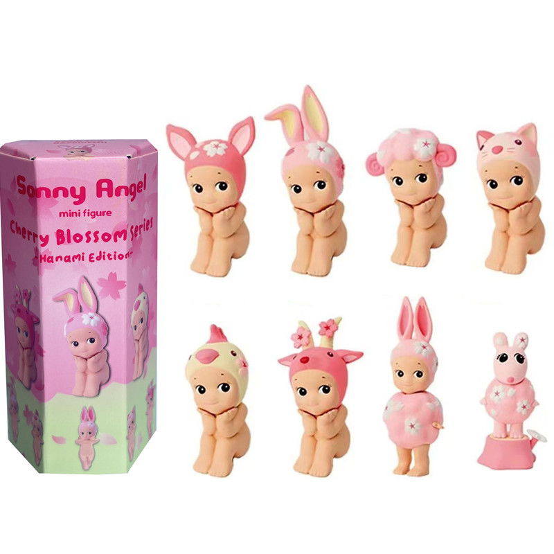 Phone Accessories Toys - 1-12 Stück Kirschblüten-Serie Hippers Blindbox Mini-Figur