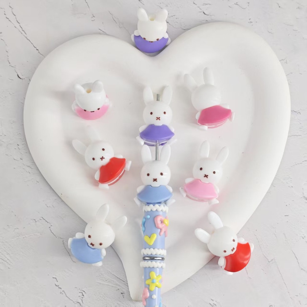 Phone Accessories Toys - 10/20 Stück Niedliche Miffy Weiche Gummi