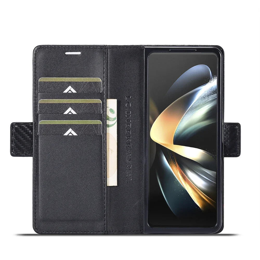 Luxus Carbon Fiber PU Leder Ab – Phone Accessories Hippers Bewertung und Preis