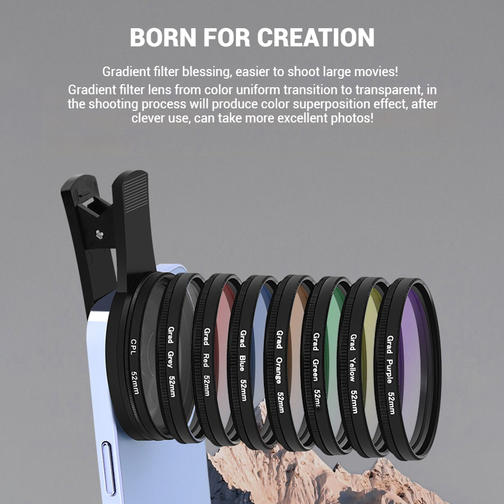 52MM Handy-Objektiv, universel – Phone Accessories Usa Bewertung und Preis