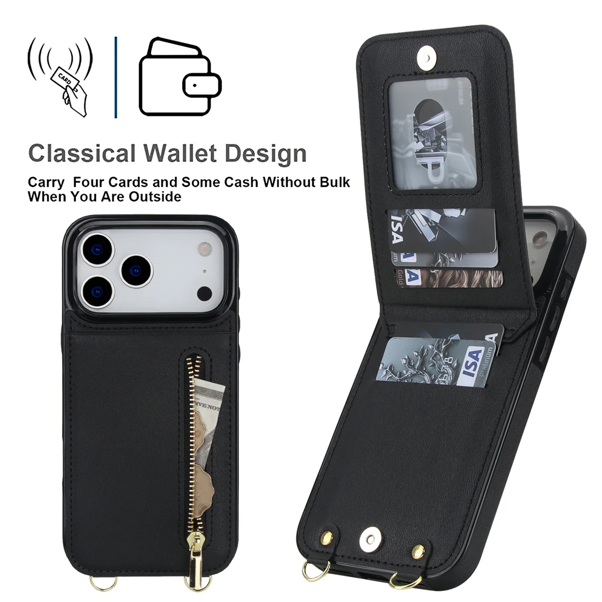 Crossbody Reißverschluss Brief – Phone Accessories Hippers Bewertung und Preis