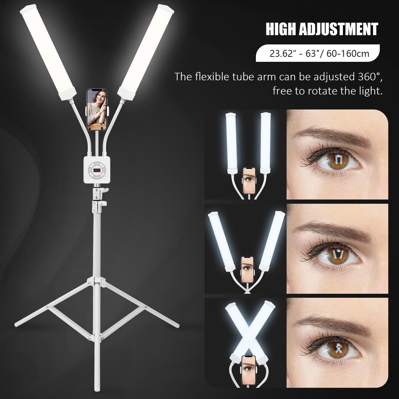 50 W Doppelarm-LED-Fülllicht f – Led Strip Selfie Bewertung und Preis