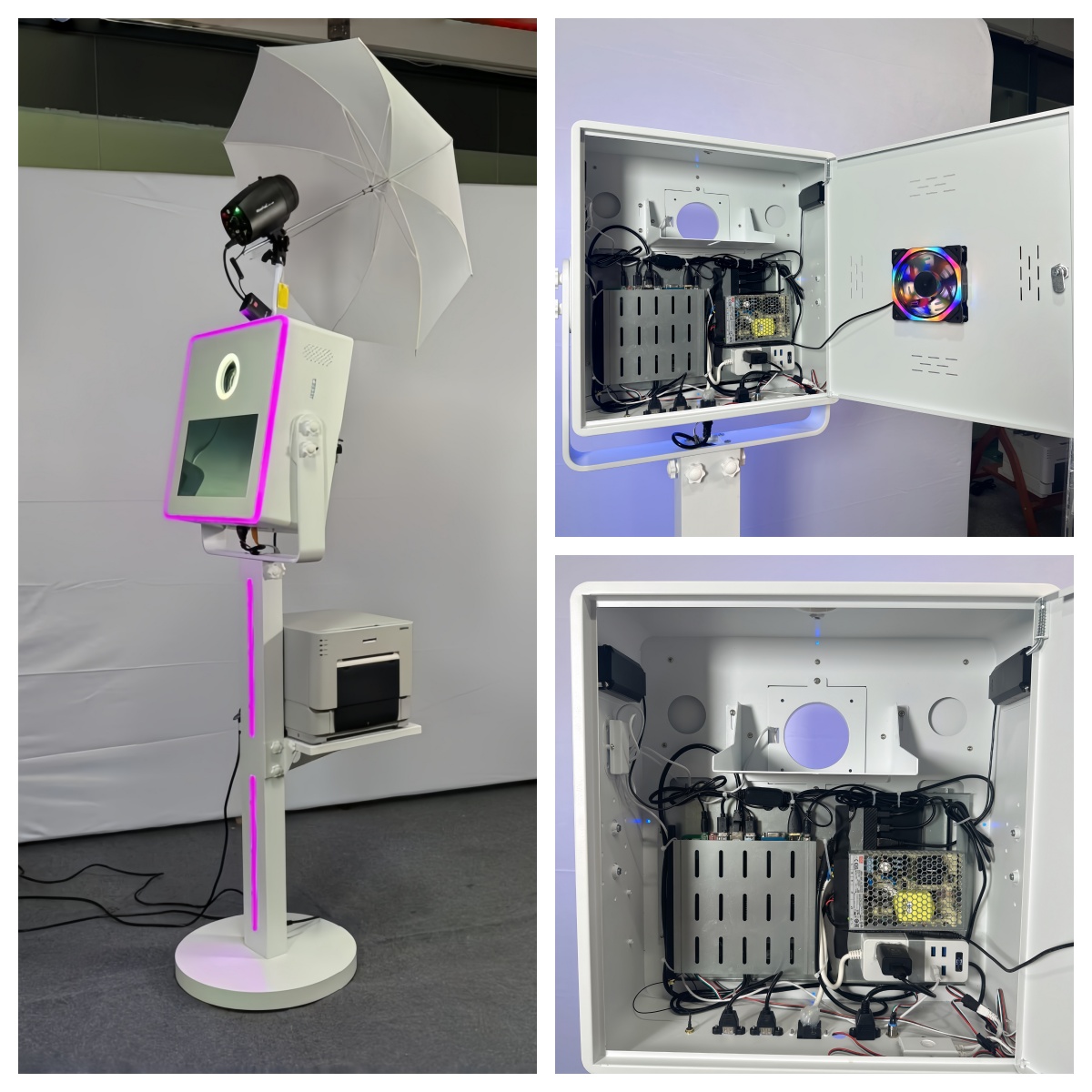 Hochwertiger Selfie-Kiosk mit  – Led Strip Selfie Bewertung und Preis