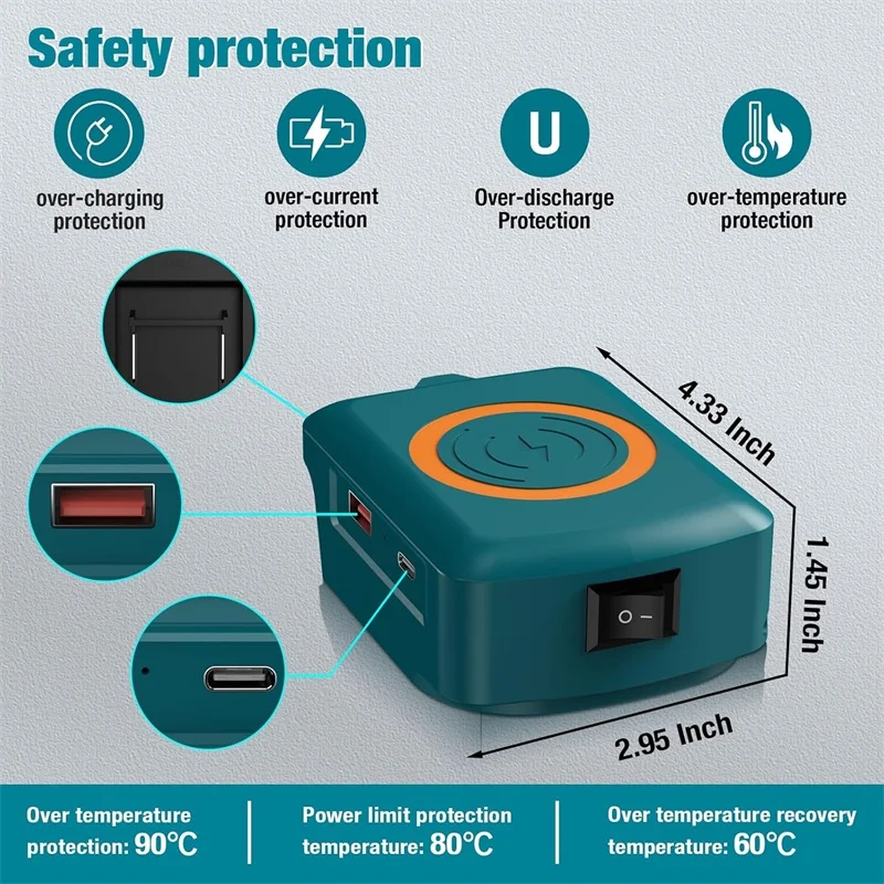 Für Makita 18V kabelloses Tele – Phone Accessories Types Bewertung und Preis