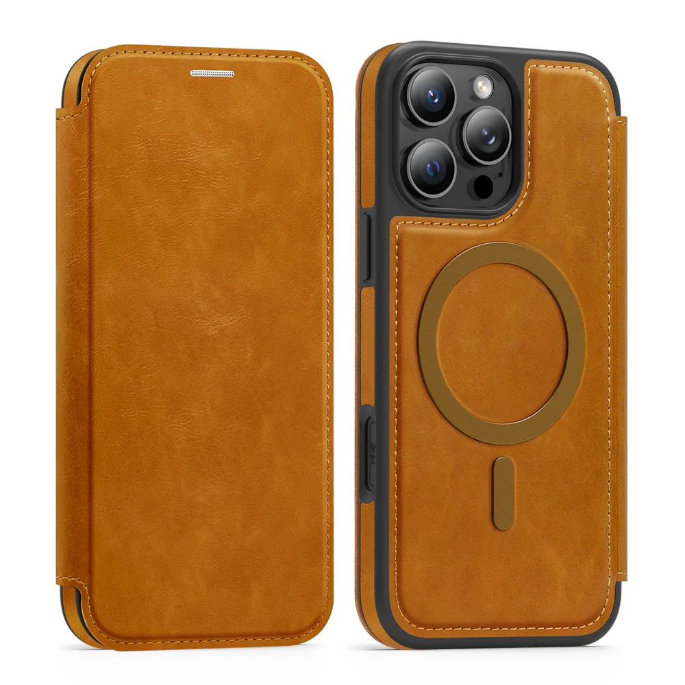 Magnetische Flip-Leder-Handyhü – Phone Accessories Hippers Bewertung und Preis