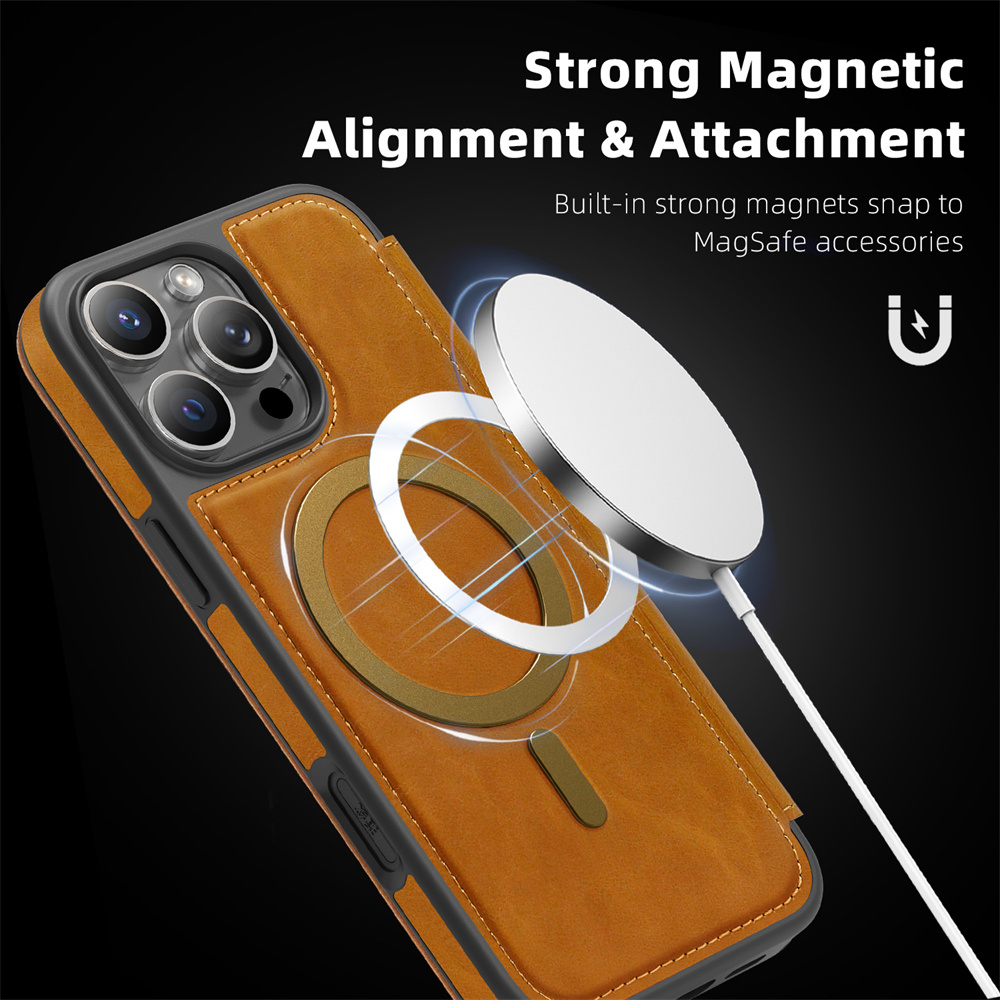 Magnetische Flip-Leder-Handyhü – Phone Accessories Hippers Bewertung und Preis