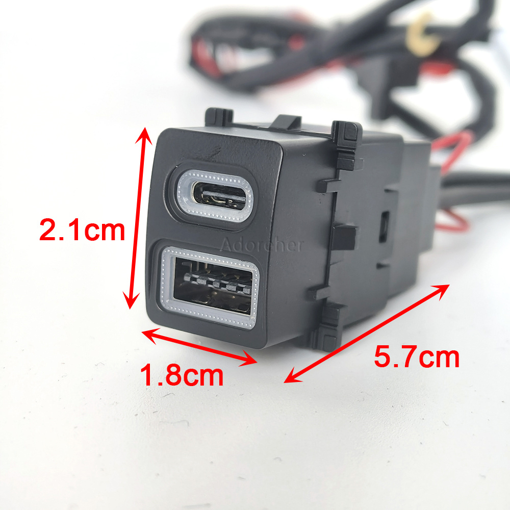 Modifizierter Auto-USB QC3.0 T – Phone Accessories Types Bewertung und Preis