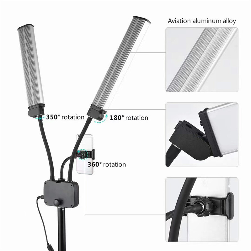 45 W LED-Videoleuchte, Doppela – Led Strip Selfie Bewertung und Preis